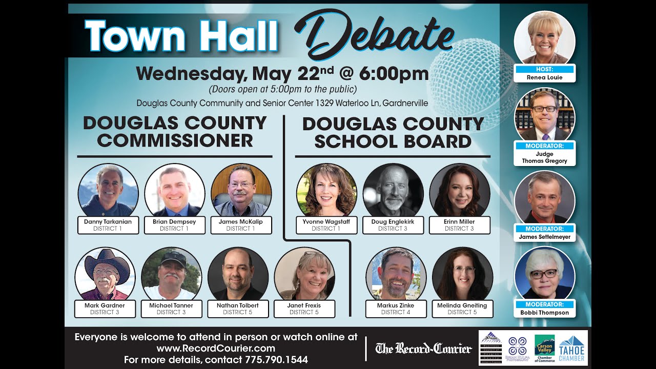 Douglas County Nevada School Board Candidates Primary 2024 Debate YouTube