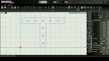 How to use the CAD Shape Tool with MaverickCNC CAD/CAM/CNC Software