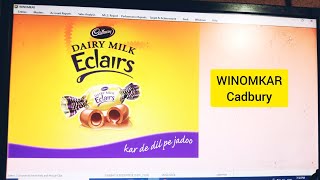 WINOMKAR CADBURY SOFTWARE WORKING // HEERA SOFTWARE 🍫 screenshot 1