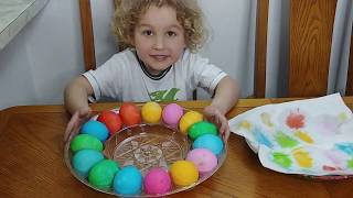 Making the Easter bunny happy with Easter Eggs - by Chris & Grace