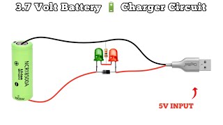 3.7 Volt Lithium Battery 🔋 Charge Project Banaye Use Mb10f Rectifier || Battery 🔋 Charge Circuit