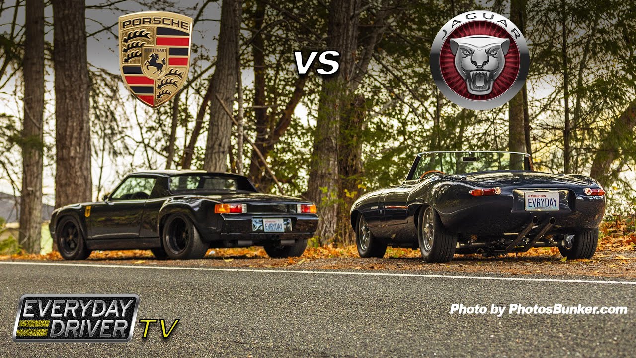 E Type Speedster vs Canepa 914   Icnes personnalises  Everyday Driver TV Saison 4