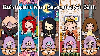 Quintuplets were Separated At Birth 🍼👶🏻 Sad Story | Toca Life Story | Toca Boca