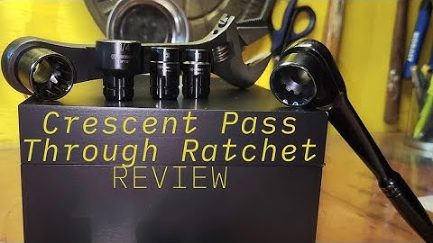 Crescent Pass Through Ratchet