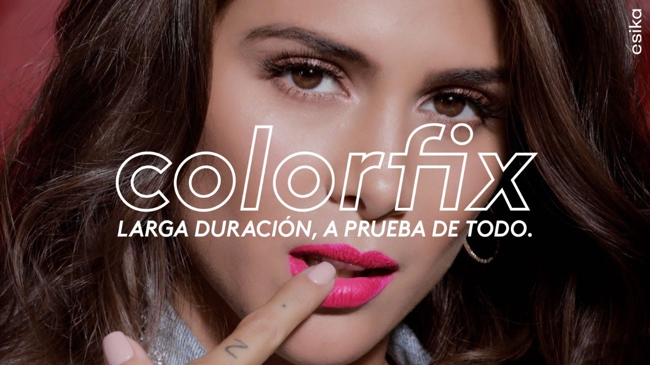 ¡Colorfix Larga duración a prueba de todo con nueva fórmula! - YouTube