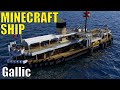 Minecraft S.S. Gallic - White Star's Tender for Cherbourg before Nomadic