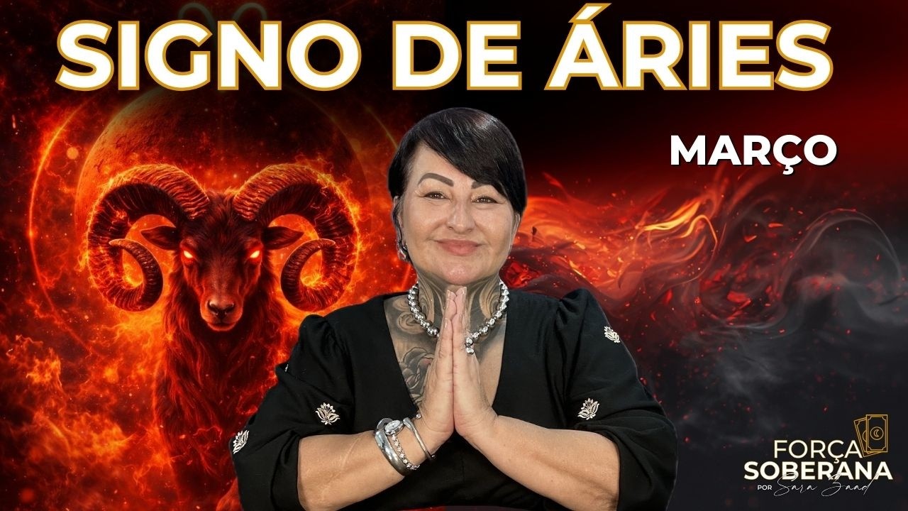 Horóscopo mensal para o signo de Áries.