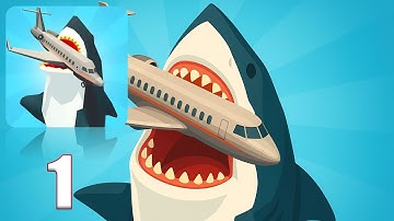 Idle Shark ~ Gameplay Walkthrough #1- Tutorial Level 1 to level 20 (Android)