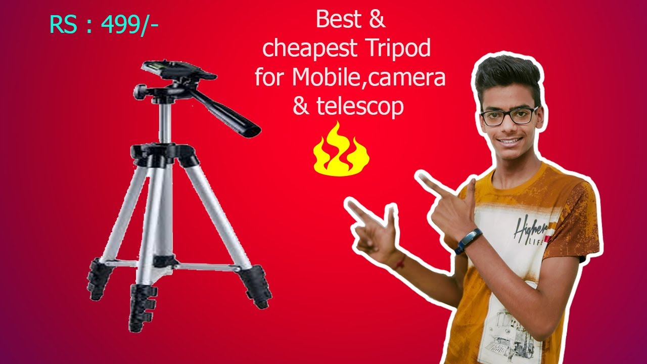 Best and cheapest mobile tripod unboxing and review by Tech MDL