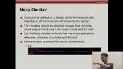 Recitation 12 Debugging Malloc Lab