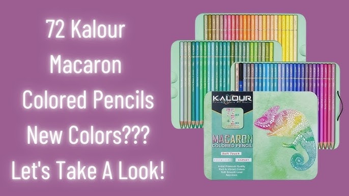 Brutfuner 50 Macaron Colored Pencil REview – The Frugal Crafter Blog