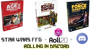 How To Play Star Wars Ffg With Roll Dice Rolls In Discord Youtube