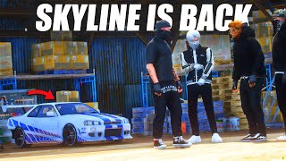 AKHIRNYA SKYLINE R34 KEI KEMBALI !! KEI PERANG DENGAN ORANG JEPANG !!! GTA 5 ROLEPLAY