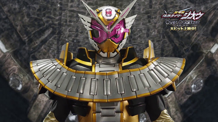 Kamen rider zi-o over quartzer ซ ม