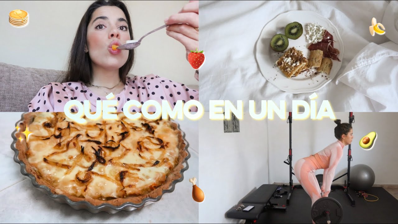 LO QUE COMO EN UN DÍA 😋🍽️ recetas saludables y fáciles | Museecoco
