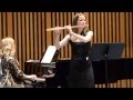 Pierné Flute Sonata, 1st movement