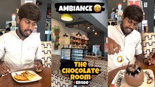 Paha Ena Oru Cafe Hu🤩 | Must Visit Cafe📢 | The Chocolate Room - Erode | DiNPARVAIGAL screenshot 5