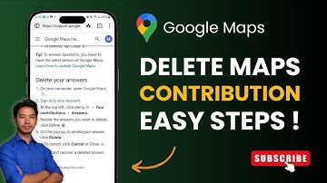 How To Delete Google Maps Contribution | Remove Google Maps Contribution 2025 !