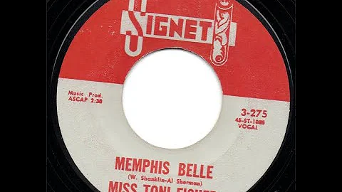 Miss Toni FISHER - Memphis Belle - 1959 - Un titre Dixielands - New Orleans