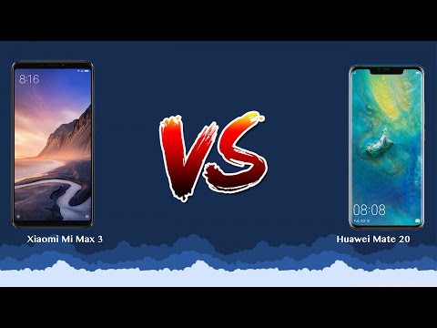 Xiaomi Mi Max 3 vs Huawei Mate 20 - Phone battle!