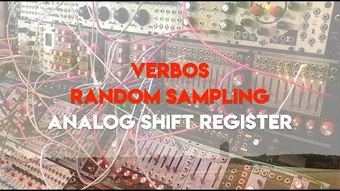 A Generative Moment with Verbos Random Sampling - Analog Shift Register