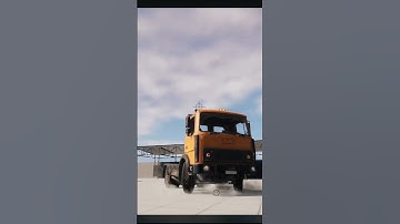 Unreal Engine Drivable vehicle test #3d #3dgamedevelopment #truck #unrealengine