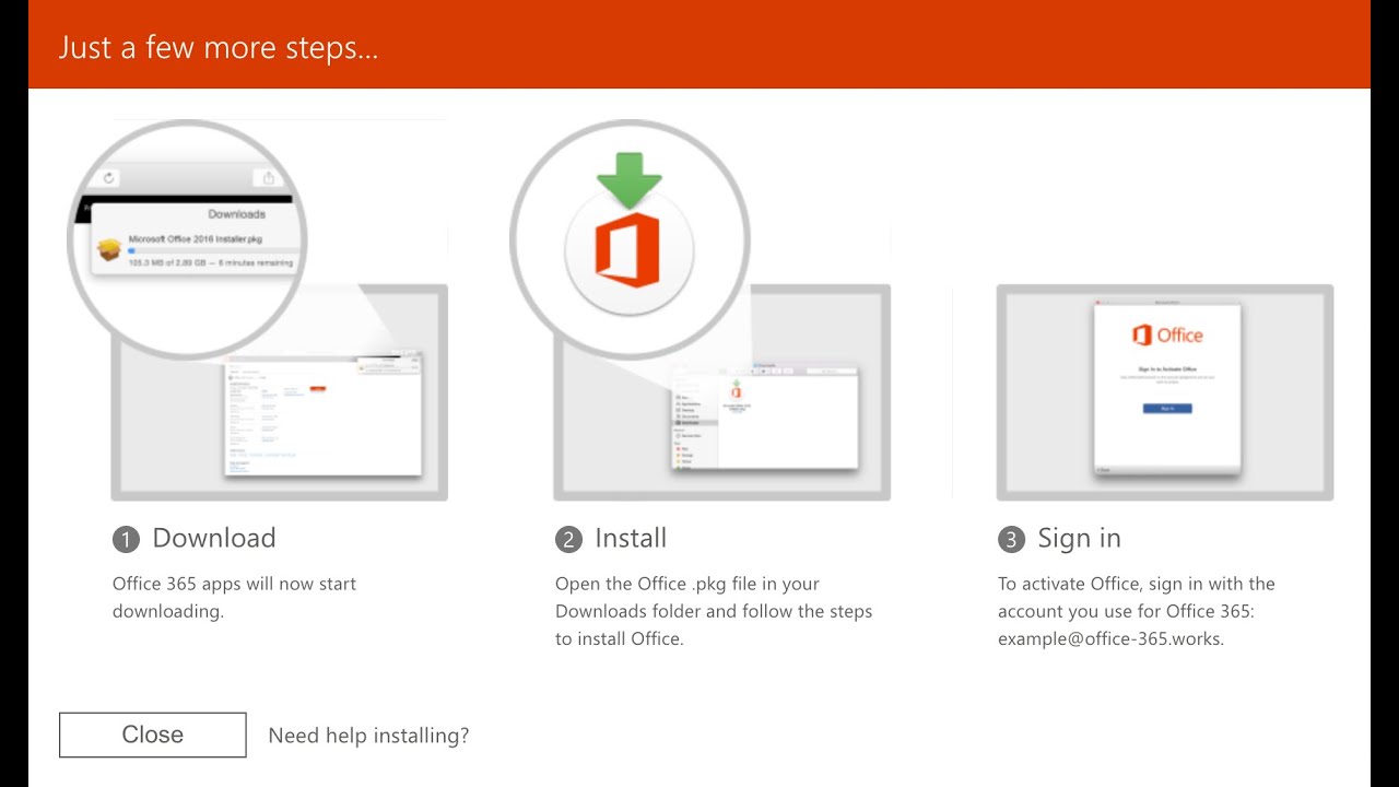 Microsoft download tool 365. Microsoft Office installation. Installation steps.