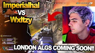 TSM Imperialhal team vs MST Wxltzy team in algs scrims!! LONDON ALGS COMING SOON!!