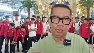 Manyala Timnas U17 Menuju Arab Saudi Serta Bawa Matthew Baker Gabung Noha Pohan Dan Mike Rajasa