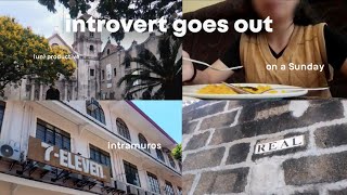 cozy (un)productive vlog: Intramuros, days in manila| introvert diaries