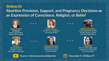 Abortion Provision as an Expression of Conscience, Religion, or Belief