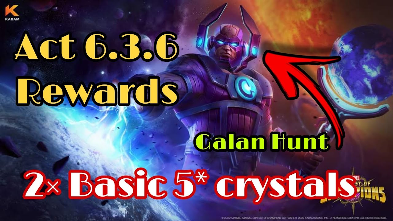 Act 6.3.6 Rewards & Galan Hunt 