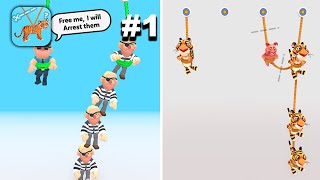 Rope Cutting Sort - New Release - Hyper Hybrid Casual - Gameplay Walkthrough (iOS & Android) screenshot 5