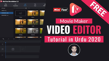 MiniTool MovieMaker Video Editor Tutorial in Urdu/Hindi 2020 | MiniTool MovieMaker Free Video Editor