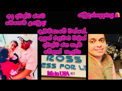 ගෙදරම වත්තේ අලුත් එළවළු වලින් රසට දවල්ට ඉව්වා| American Village Simple Family Life 🥰Life In USA 🇺🇸 