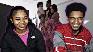 JAZLYN MYCHELLE Official Maternity Shoot Vlog | COUPLE REACTION!!