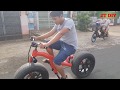 HOW TO MAKE FATBIKE AT HOME FAT BIKE MOTORCYCLE.BIGFOOT BIKE