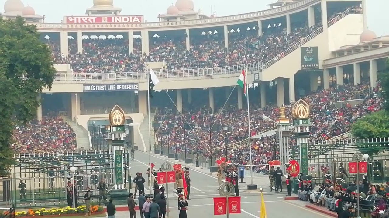 25 Dec 2021# Quaid-e-Azam Day at Wagah Border lahore Pakistan