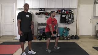 2 Dumbbell, Sumo Squat