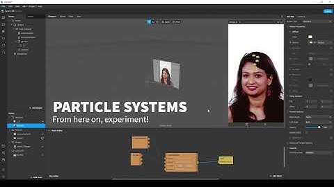 How To Make Butter Particles And Quick LUT Background -  Make a filter with SparkAR under 5 minutes!