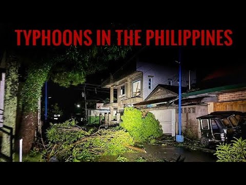 The destruction of typhoons in the Philippines - YouTube