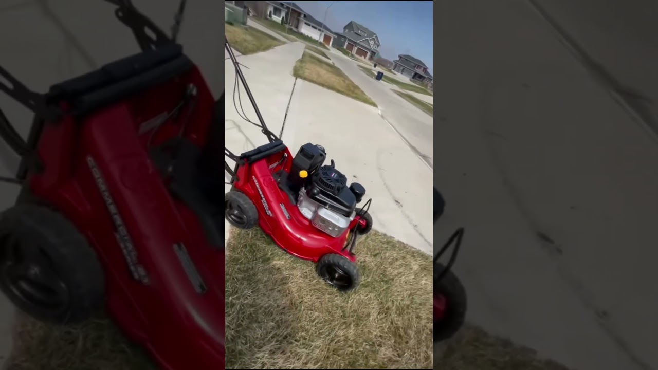 My New Push Mower! ( Exmark Commercial Push Mower )