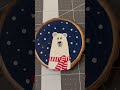 I Handpainted Polar Bear Christmas Ornaments and LOVED the Result!