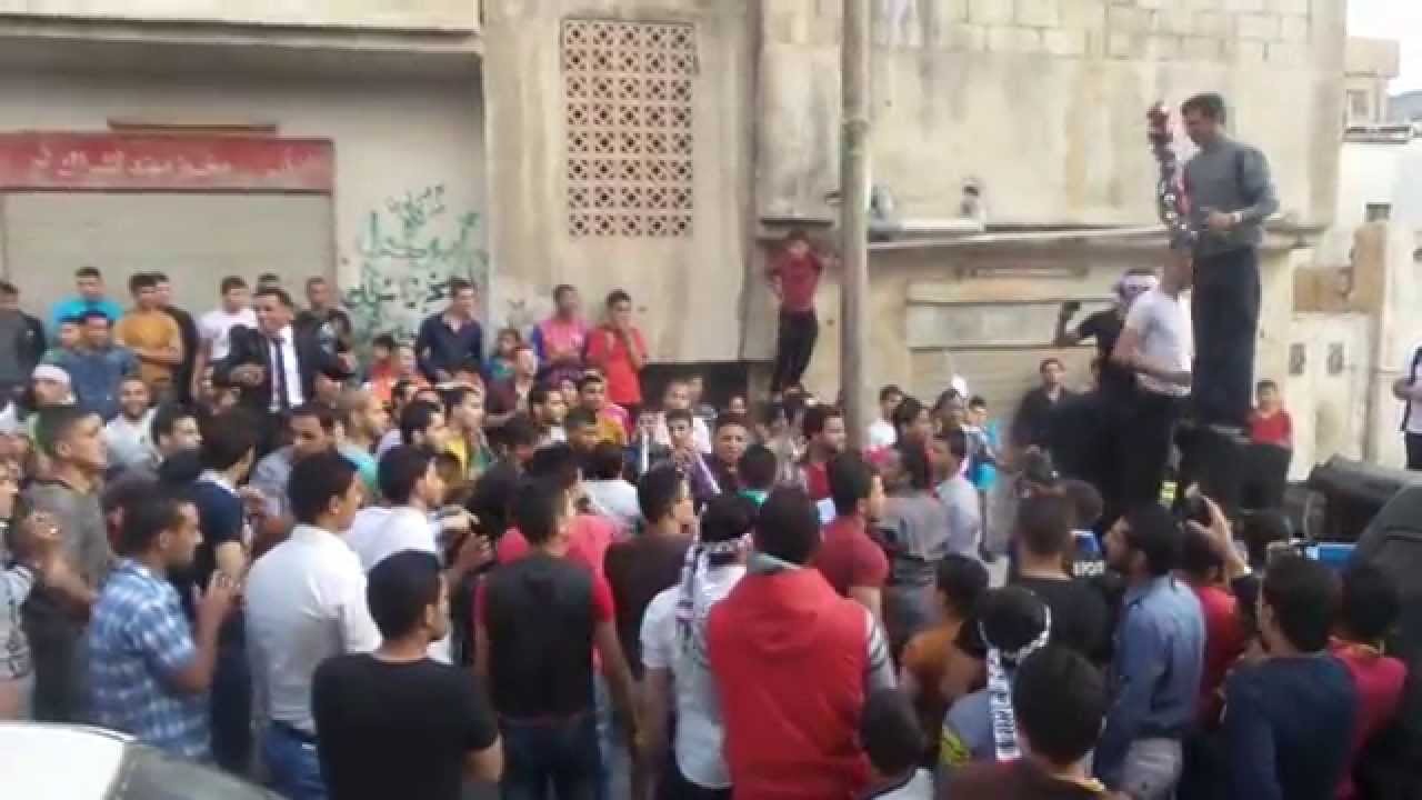 احمد دلدوم  تصوير الزفه  مخيم حطين شارع المدارس