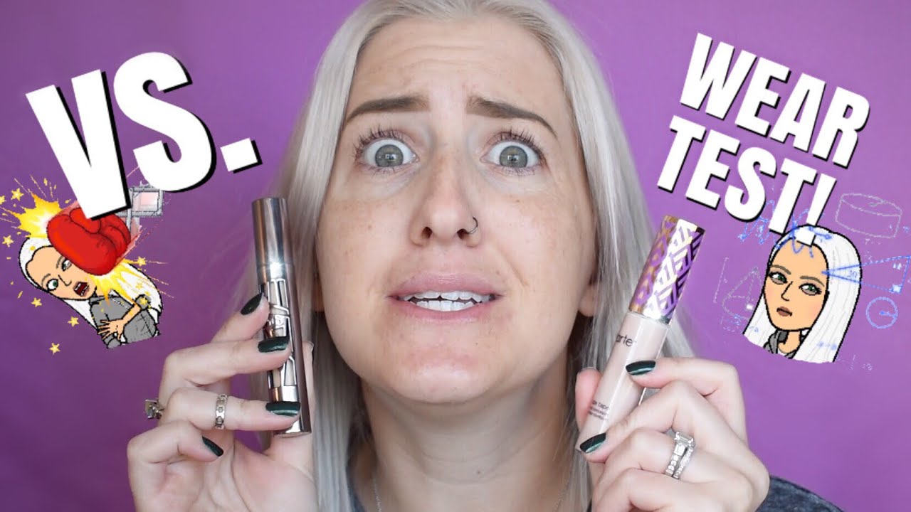 Urban Decay ALL NIGHTER CONCEALER VS Tarte SHAPE TAPE!