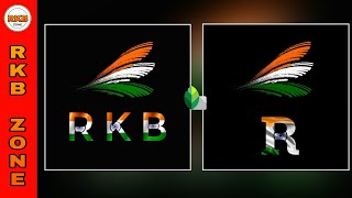 INDEPENDENCE DAY NAME LOGO EDITING IN SNAPSEED || INDEPENDENCE DAY TEXT LOGO EDITING || RKB ZONE. screenshot 5