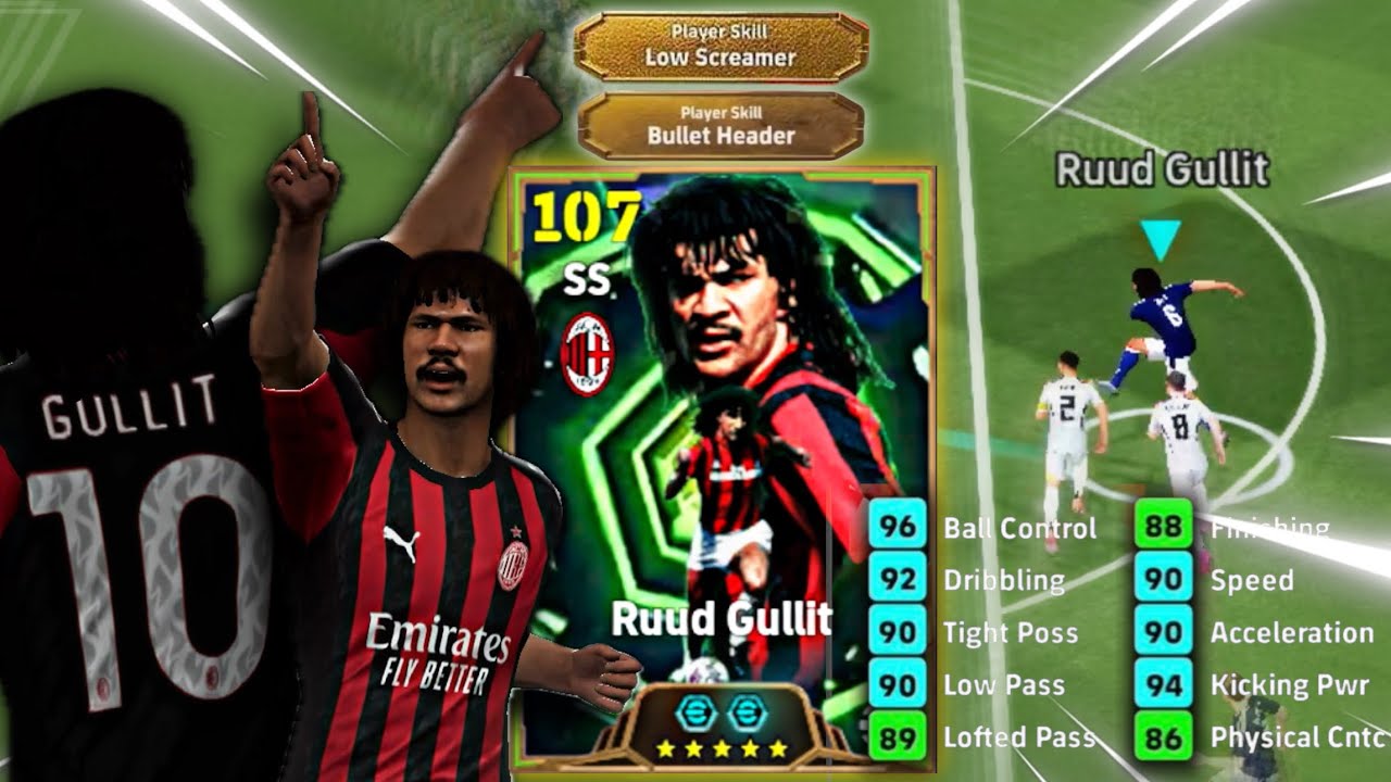 TRẢI NGHIỆM BỐ GAME RUUD GULLIT 107•OVR TOÀN DIỆN Ở MỌI MẶT, TRONG HÀNH TRÌNH LEO 1k9 || Efb2026