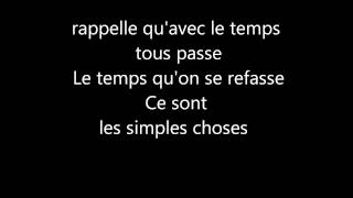 ♪ Corneille - Les simple choses Lyrics ♪