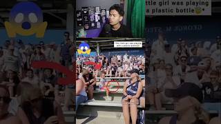Pure Stadium Shocked 😱 Girl’s Impossible Bottle Flip Victory!”