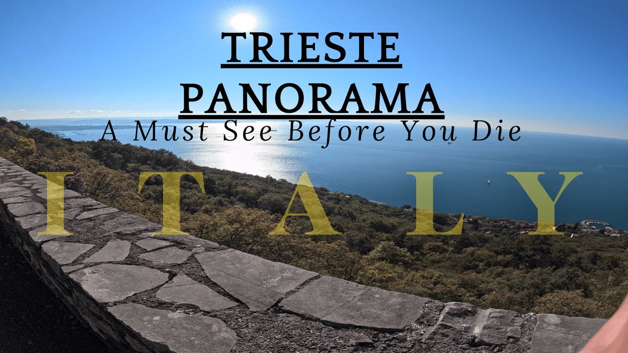 Bike Ride to Trieste’s Punto Panoramico -ITALY  سفر کوتاه با دوچرخه به بهترین نقطه شهرتریسته ایتالیا